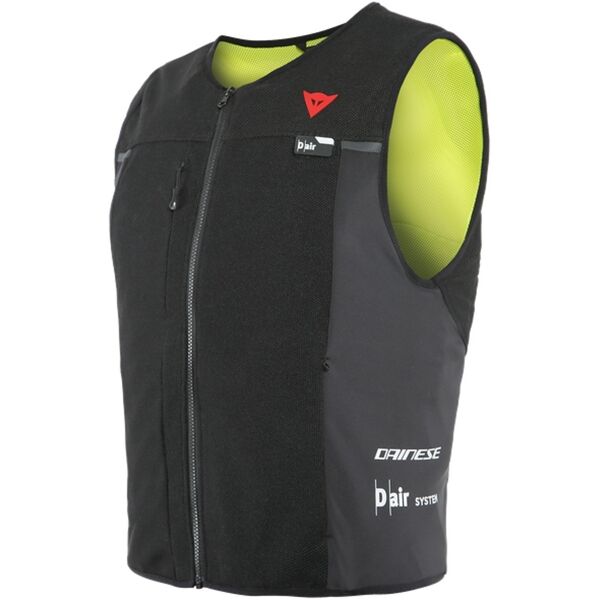 dainese smart d-air® v2 airbag veste nero giallo s