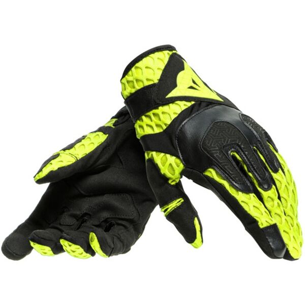 dainese air-maze guanti da moto unisex nero giallo 3xl