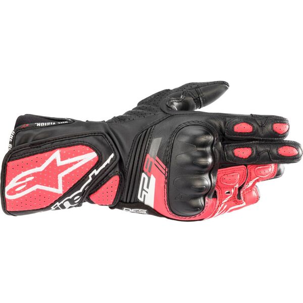 alpinestars stella sp-8 v3 guanti da moto da donna nero rosa s