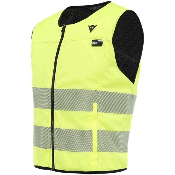 dainese smart d-air® hi-vis gilet airbag giallo xs