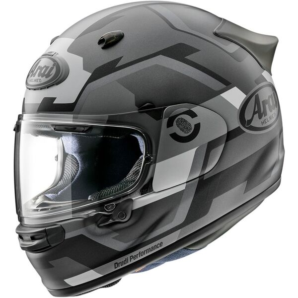 arai quantic face casco grigio xs