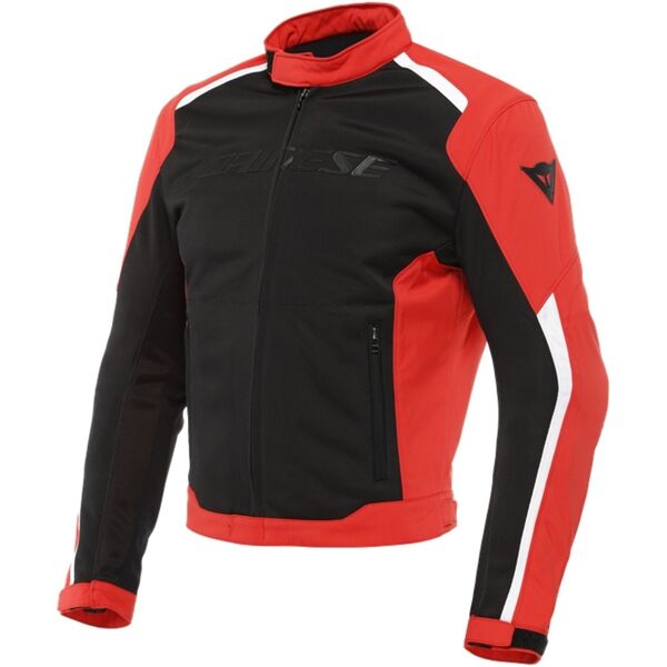 dainese hydraflux 2 air d-dry giacca tessile moto nero rosso 52