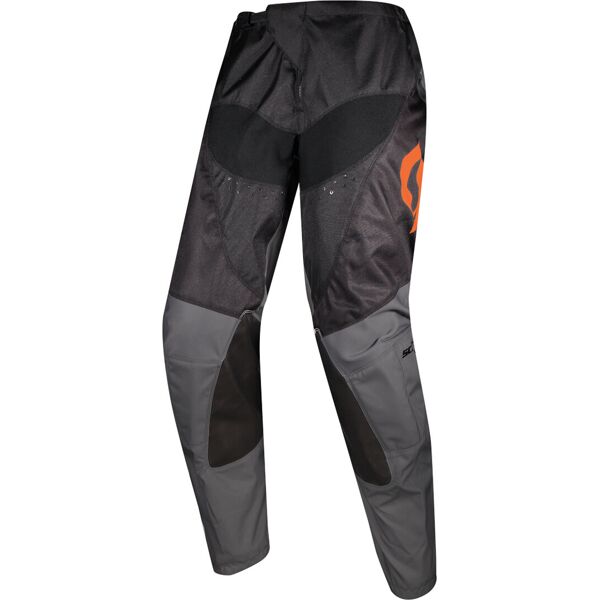 scott 350 track evo pantaloni motocross nero grigio 32