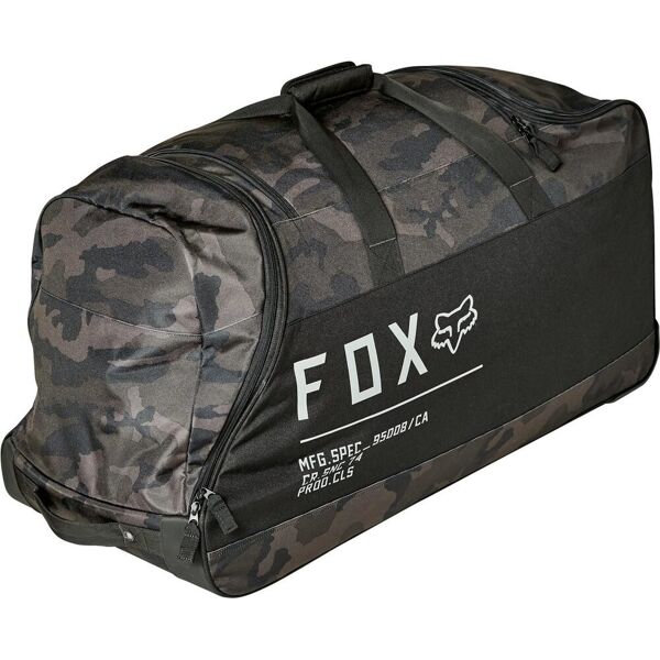 fox 180 camo roller borsa attrezzi nero verde unica taglia