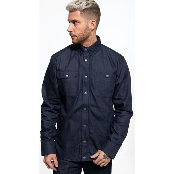 king kerosin road kings blanko adventure camicia funzionale blu xl