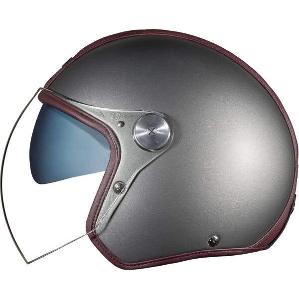 nexx x.g20 cult sv casco jet argento s