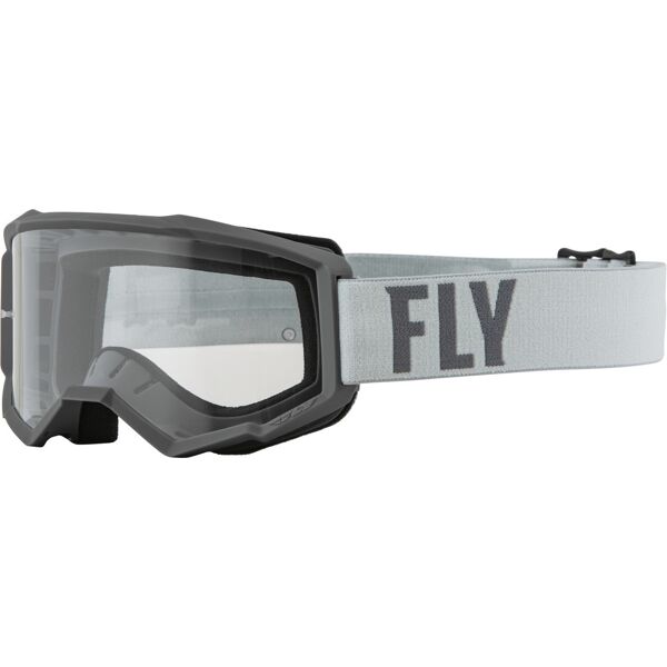 fly racing focus occhiali da motocross grigio