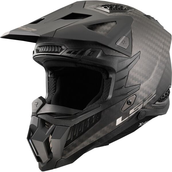 ls2 mx703 x-force solid carbon casco motocross carbone xl