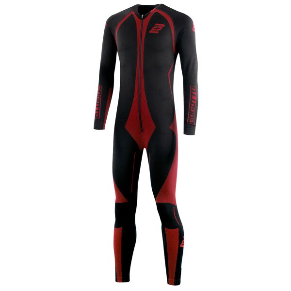 bogotto ripped-z sottosucca invernale costume intero abito funzionale nero rosso 2xl 3xl