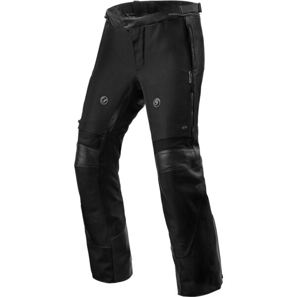 revit valve h2o pantaloni moto in pelle nero 54