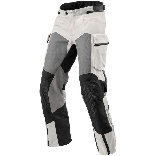 revit cayenne 2 pantaloni tessili moto argento m