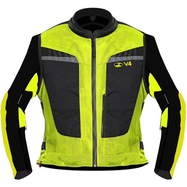 motoairbag mab v4.0 airbag giacca giallo l xl