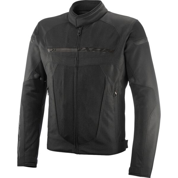 ixon t-rex giacca tessile moto nero l