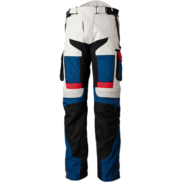 rst pro series adventure-xtreme pantaloni tessili moto nero bianco blu 5xl