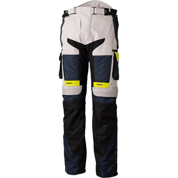 rst pro series adventure-xtreme pantaloni tessili moto nero giallo 4xl