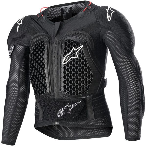 alpinestars bionic action v2 giacca youth protector nero s m
