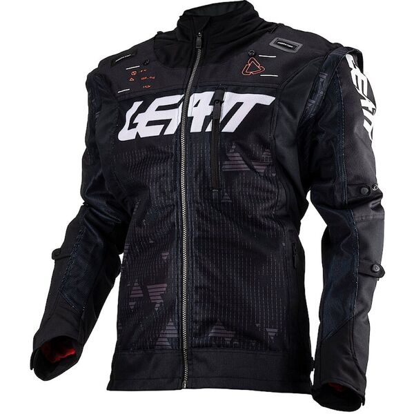 leatt 4.5 x-flow giacca motocross nero m