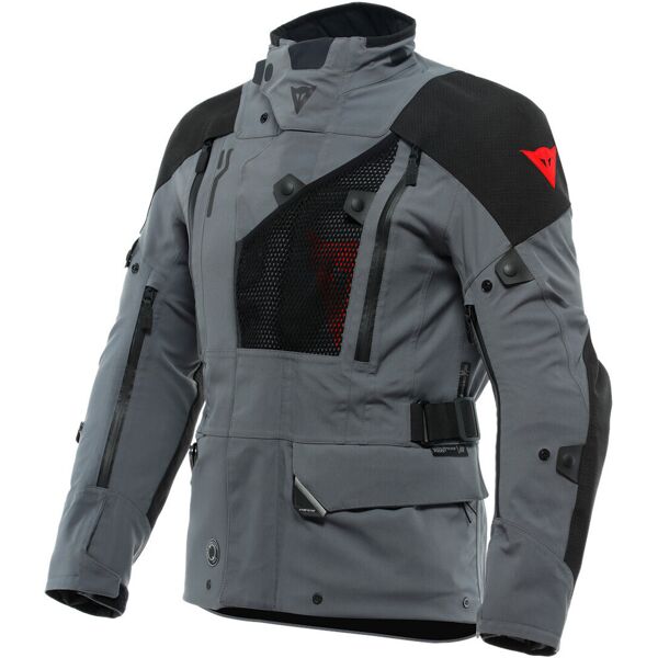 dainese hekla absoluteshell pro 20k d-dry giacca tessile moto nero grigio 52