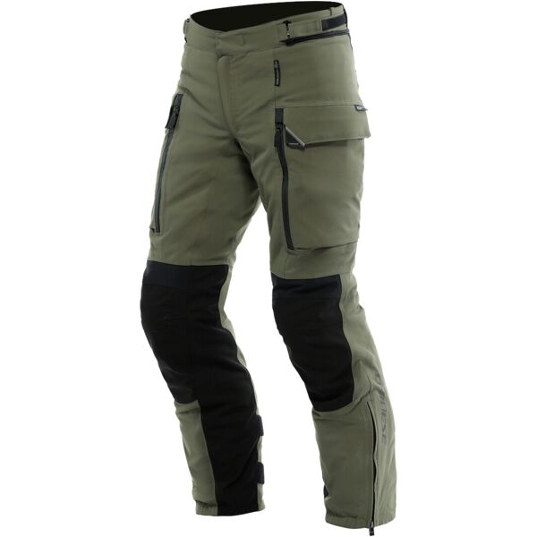 dainese hekla absoluteshell pro 20k d-dry pantaloni tessili moto nero verde 64