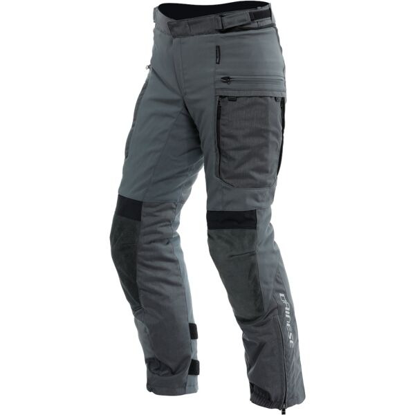 dainese springbok 3l absoluteshell pantaloni tessili moto nero grigio 52