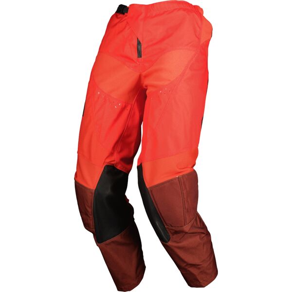 scott 350 dirt evo 2023 pantaloni motocross nero rosso 34