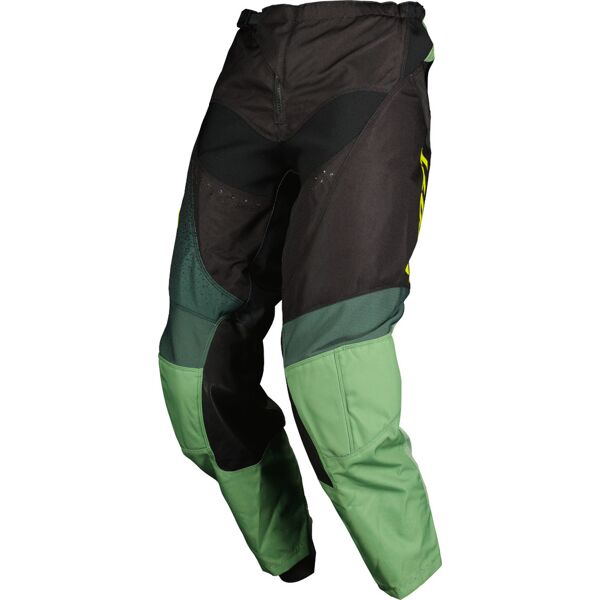 scott 350 dirt evo 2023 pantaloni motocross nero verde 28