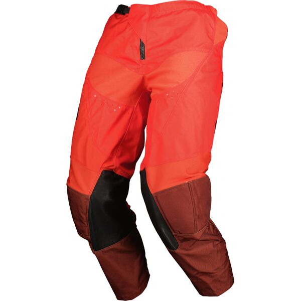 scott 350 dirt evo 2023 pantaloni motocross per bambini nero rosso 26