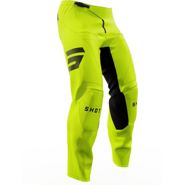 shot draw escape pantaloni motocross per bambini rosso 11 - 12 12 - 14 12/14 12 anni 13 anni