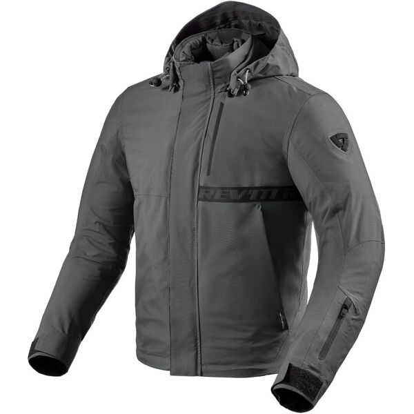 revit montana h2o wp giacca tessile moto nero grigio 2xl