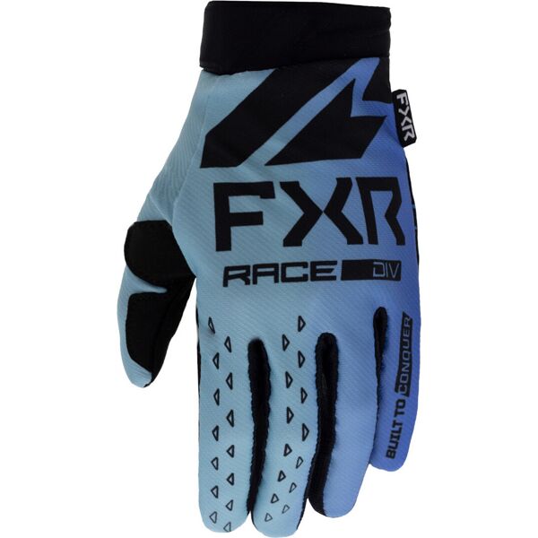 fxr reflex 2023 guanti da motocross nero blu s