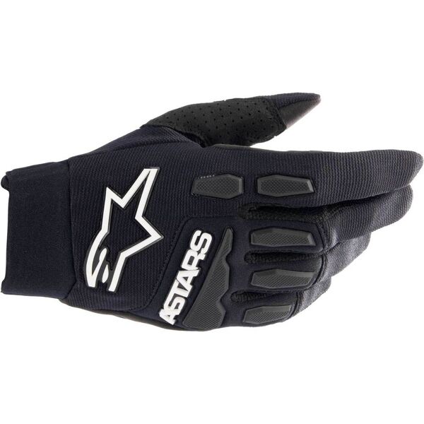 alpinestars full bore xt guanti da motocross nero xl