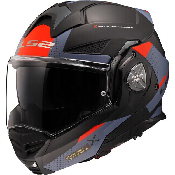 ls2 ff901 advant x oblivion casco nero blu l