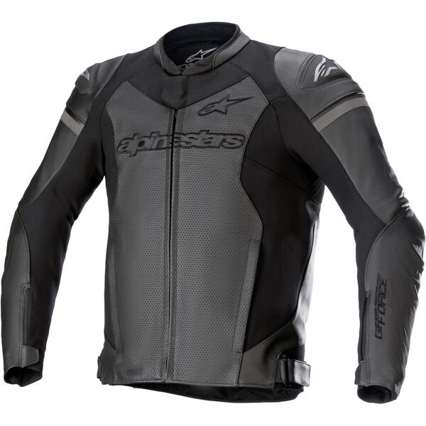 alpinestars gp force airflow giacca in pelle moto nero 46