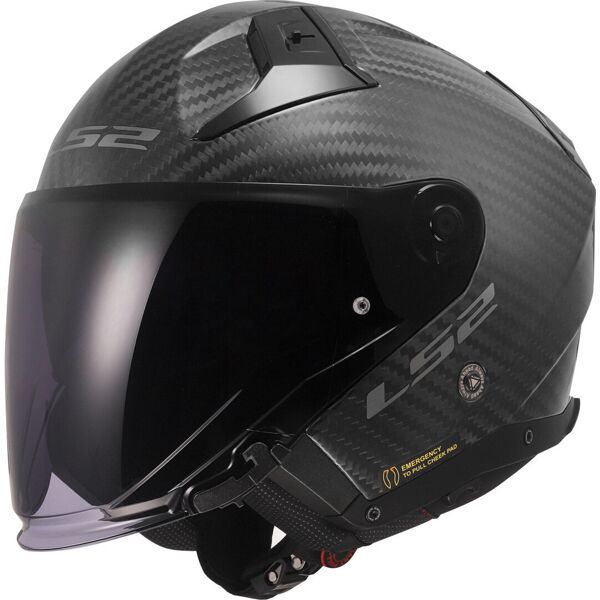 ls2 of603 infinity ii carbon casco jet carbone 3xl