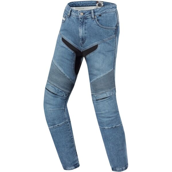 bogotto roadturn jeans da moto blu 28 36
