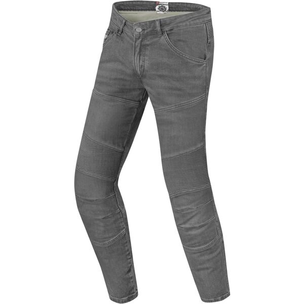 bogotto streton jeans moto grigio 28 36