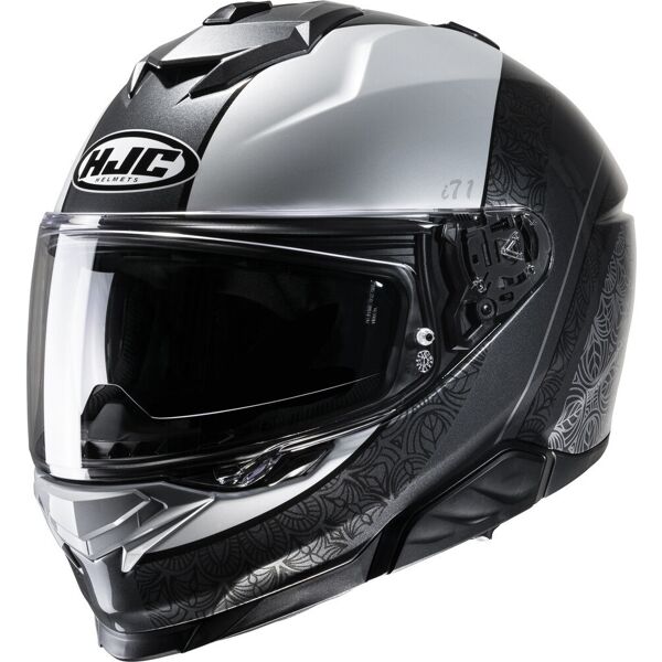 hjc i71 sera casco da donna nero grigio m