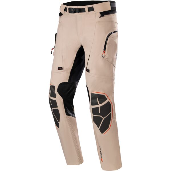 alpinestars amt-10 r drystar® xf pantaloni tessili moto impermeabili marrone 2xl