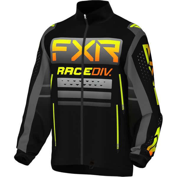 fxr rr lite giacca motocross nero giallo 3xl