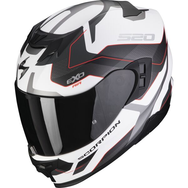 scorpion exo-520 evo air elan casco grigio bianco xl