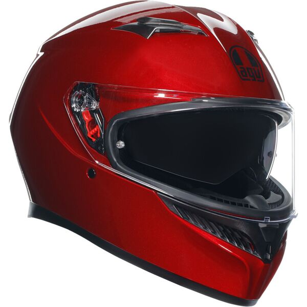 agv k3 mono casco rosso 2xl