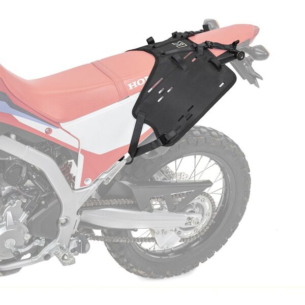 kriega os-base honda crf300 sistema di montaggio nero unica taglia