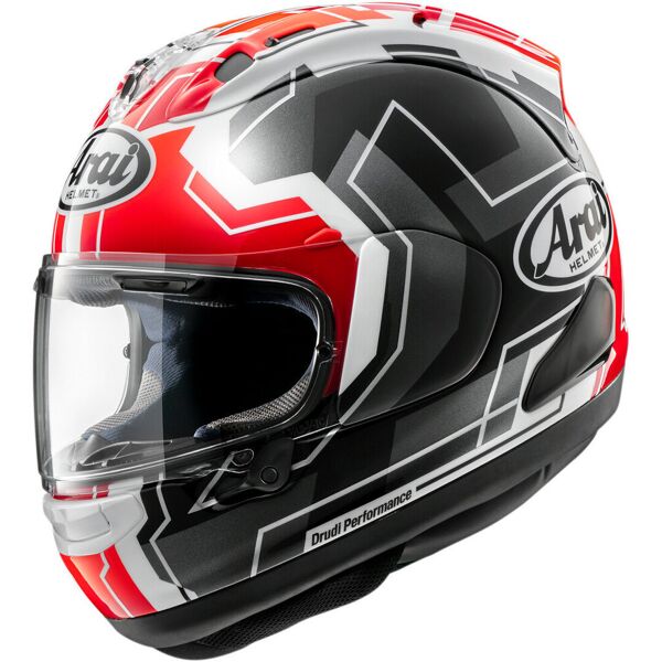 arai rx-7v evo jr 65 casco rosso m