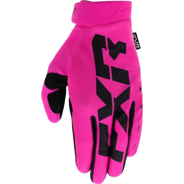 fxr reflex le guanti da motocross nero rosa xl