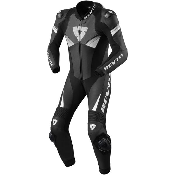 revit argon 2 -argon-2-1pcs-moto-lthr-suit nero bianco 50