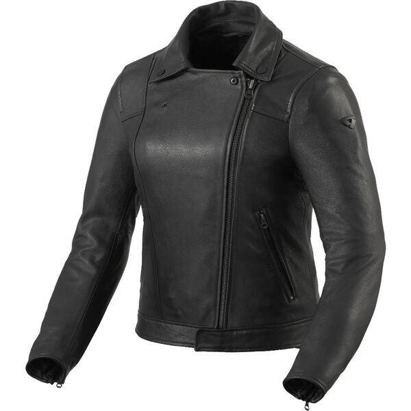 revit liv giacca di pelle moto da donna nero 44