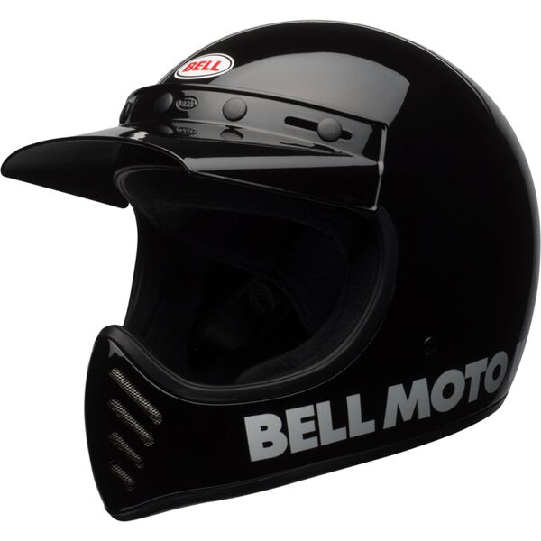 bell moto-3 classic casco motocross nero l