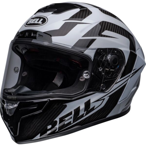 bell race star flex dlx labyrinth casco bianco xl