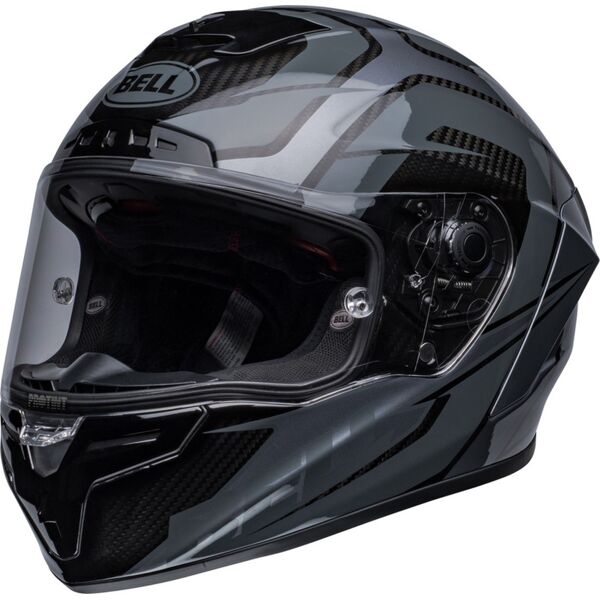 bell race star flex dlx labyrinth casco grigio xl