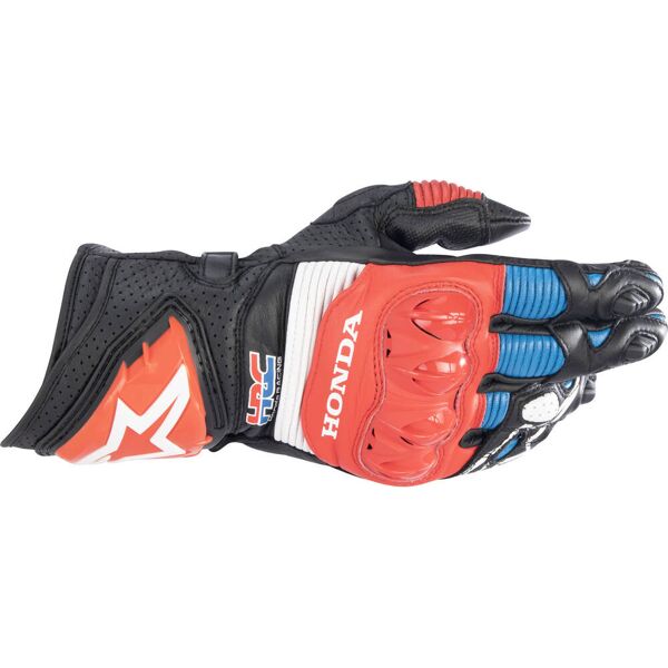 alpinestars honda gp pro r3 guanti da moto nero rosso blu m